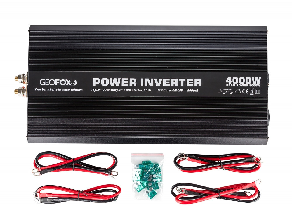 Автомобильный инвертор Geofox M 4000W/12v - фото 6 - id-p119029266