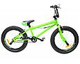 Подростковый велосипед AVENGER C201 20" BMX черно-зеленый, фото 2