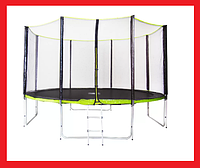 EG/12-4 Батут Fitness Trampoline GREEN 12 FT Extreme, 366 см