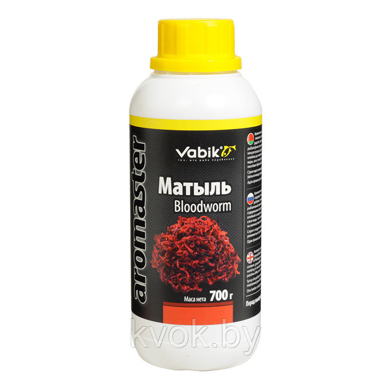 Аттрактант VABIK Aromaster Мотыль 500 мл - фото 1 - id-p120115459