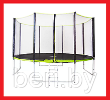 EG/13-4 Батут Fitness Trampoline GREEN 13 FT Extreme (4 опоры), 396 см, круглый, max 180 кг