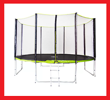 EG/14-4 Батут Fitness Trampoline GREEN 14 FT Extreme, 425 см