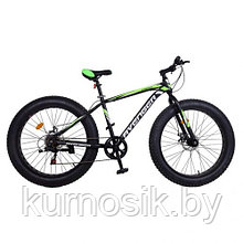 Велосипед Avenger A262D 26" FAT Зелёный/чёрный, 20"