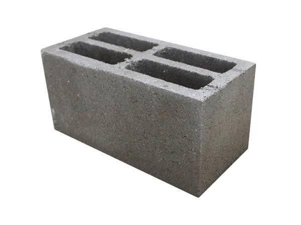 Блок Демлер рядовой бетонный стеновой 19*19*39 - фото 1 - id-p120116865