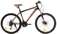 Велосипед Avenger A265D 26" 18", Серый/красный