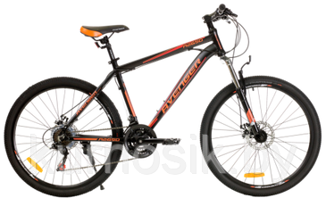 Велосипед Avenger A265D 26" 18", Серый/красный - фото 1 - id-p120123094