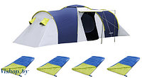Набор палатка Acamper NADIR blue 6-местная +4 спальных мешка