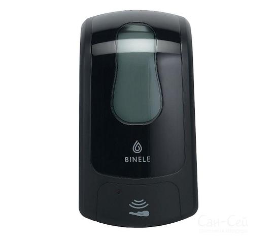 Дозатор сенсорный картриджный для антисептика BINELE DE13BB, 1л, фото 2