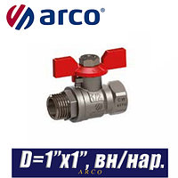 Кран шаровый Arco SENA/VA30 D1?x1?, вн/нар.