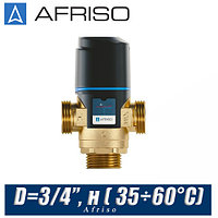 Трехходовой клапан Afriso ATM343 D=3/4 , н ( 35-60°С)