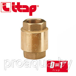 Обратный клапан пружинный EUROPA Itap D1" арт. 100