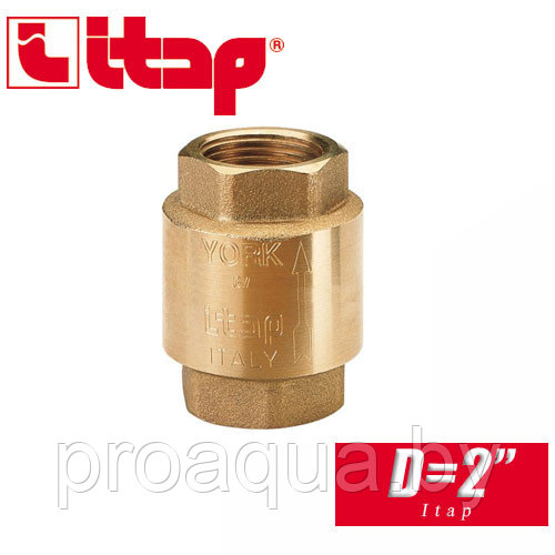 Обратный клапан пружинный EUROPA Itap D2" арт. 100 - фото 1 - id-p120127346