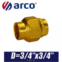 Клапан обратный универсальный Arco STOP D3/4"x3/4"