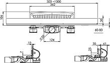 Трап линейный Berges Wasserhaus WALL 600, фото 2