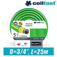 Шланг поливочный Cellfast Green ATS 3/4" (20 мм), 25 м