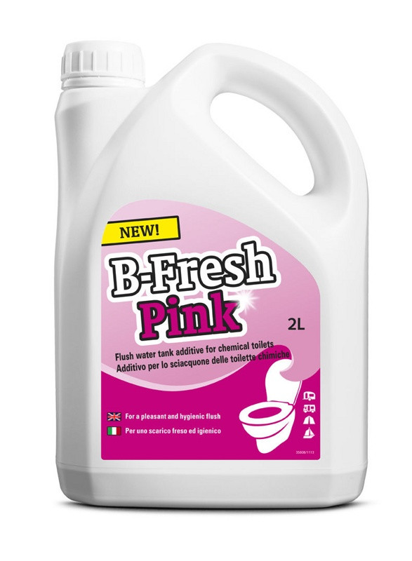 Жидкость для верхнего бака биотуалета B-Fresh Pink 2л