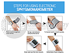 Цифровой тонометр на запястье Blood Pressure Monitor KWL-W01, фото 2