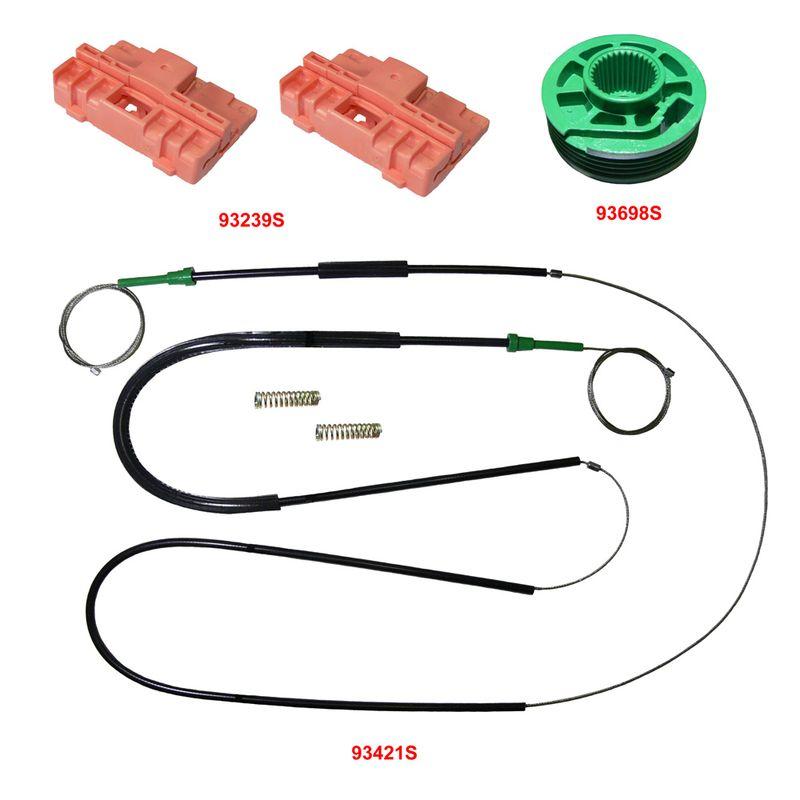 Ремкомплект стеклоподъемника передней левой двери Audi A6 C5 (1997-2004)