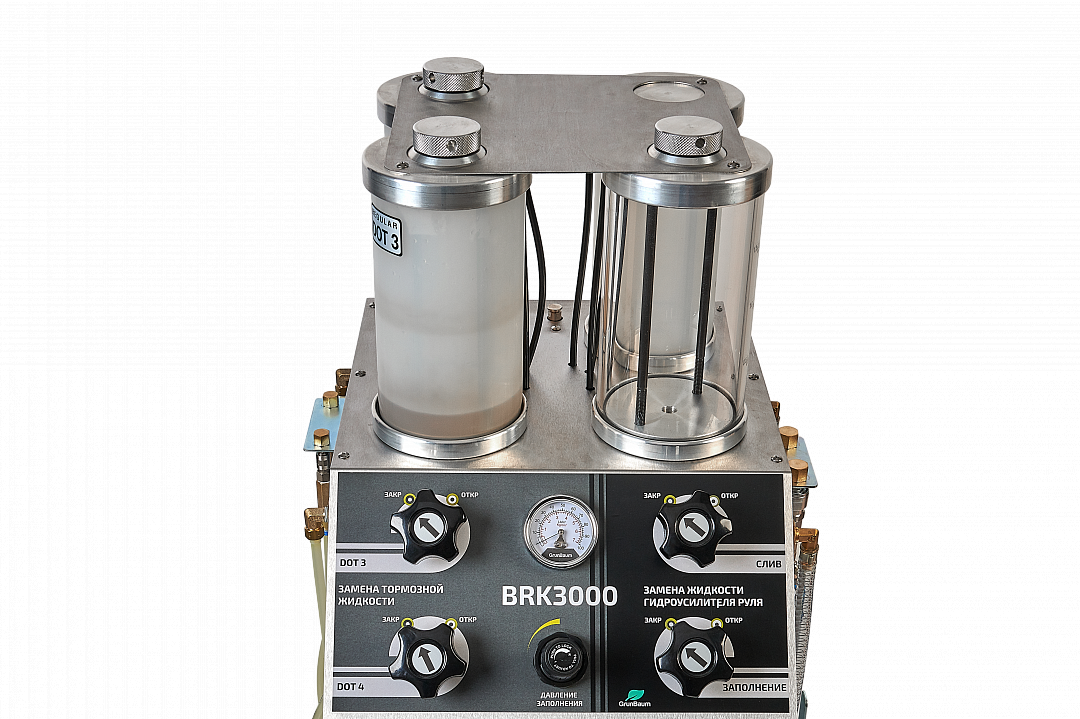 Установка GrunBaum BRK3000 для замены жидкостей тормозной системы и гидроусилителя руля - фото 3 - id-p120288573