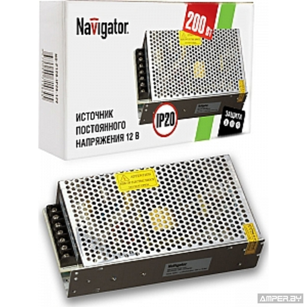 Источник постоянного напряжения 12 В Navigator ND-P200-IP20-12V - фото 1 - id-p120289452