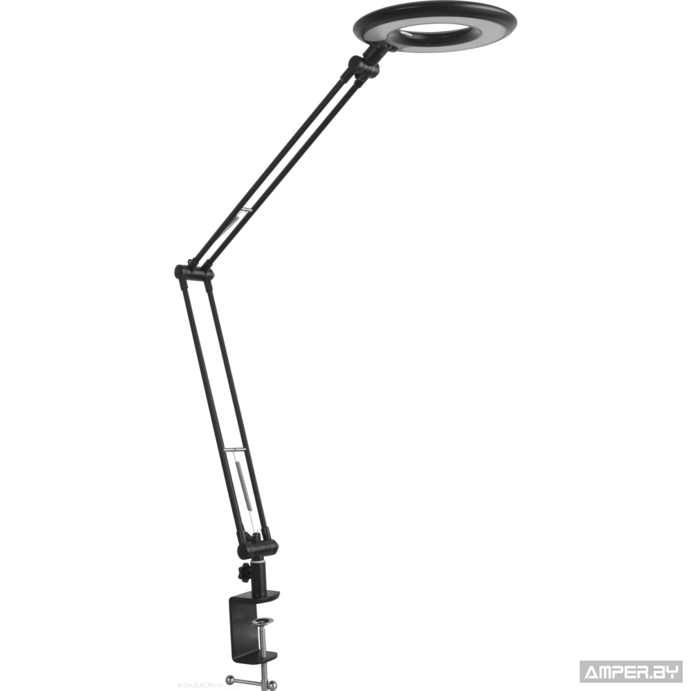 NDF-C005-9W-4K-BL-LED на струбцине, чёрный светодиод. свет-к Navigator - фото 1 - id-p120289496