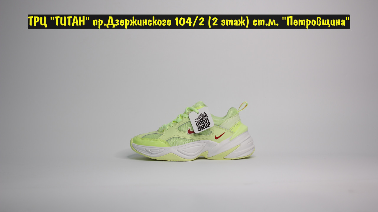 Кроссовки Nike M2K Tekno Lime - фото 3 - id-p120297362