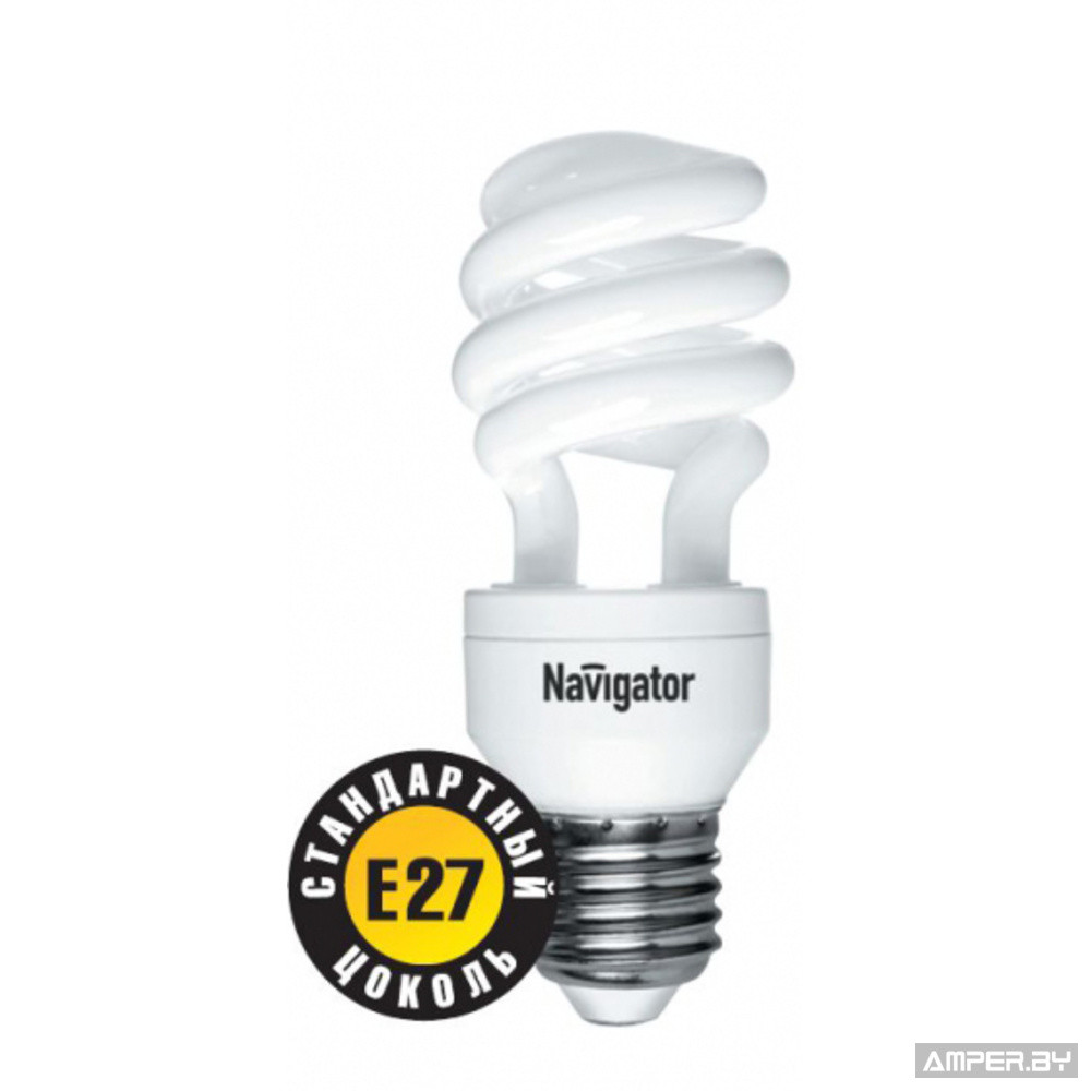Лампа компактная люминесцентная NAVIGATOR NCL-SH-55-840-E27 - фото 1 - id-p120289964