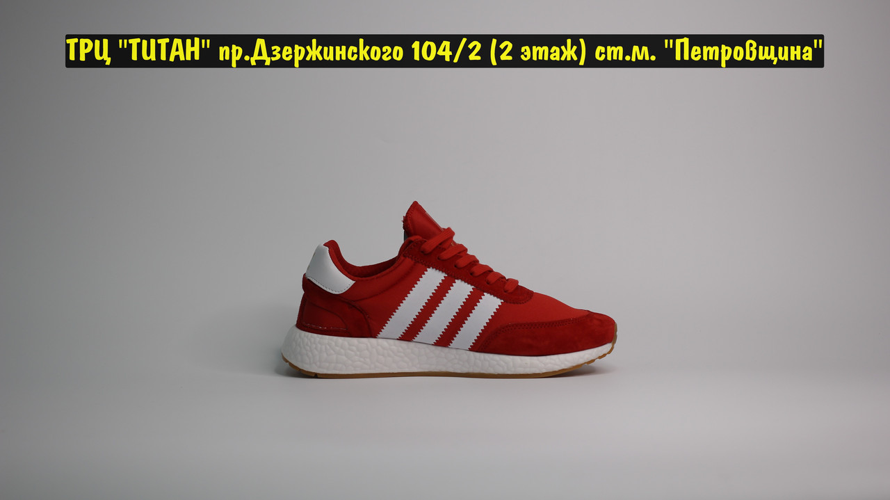 Кроссовки Adidas Iniki Red - фото 4 - id-p120298464