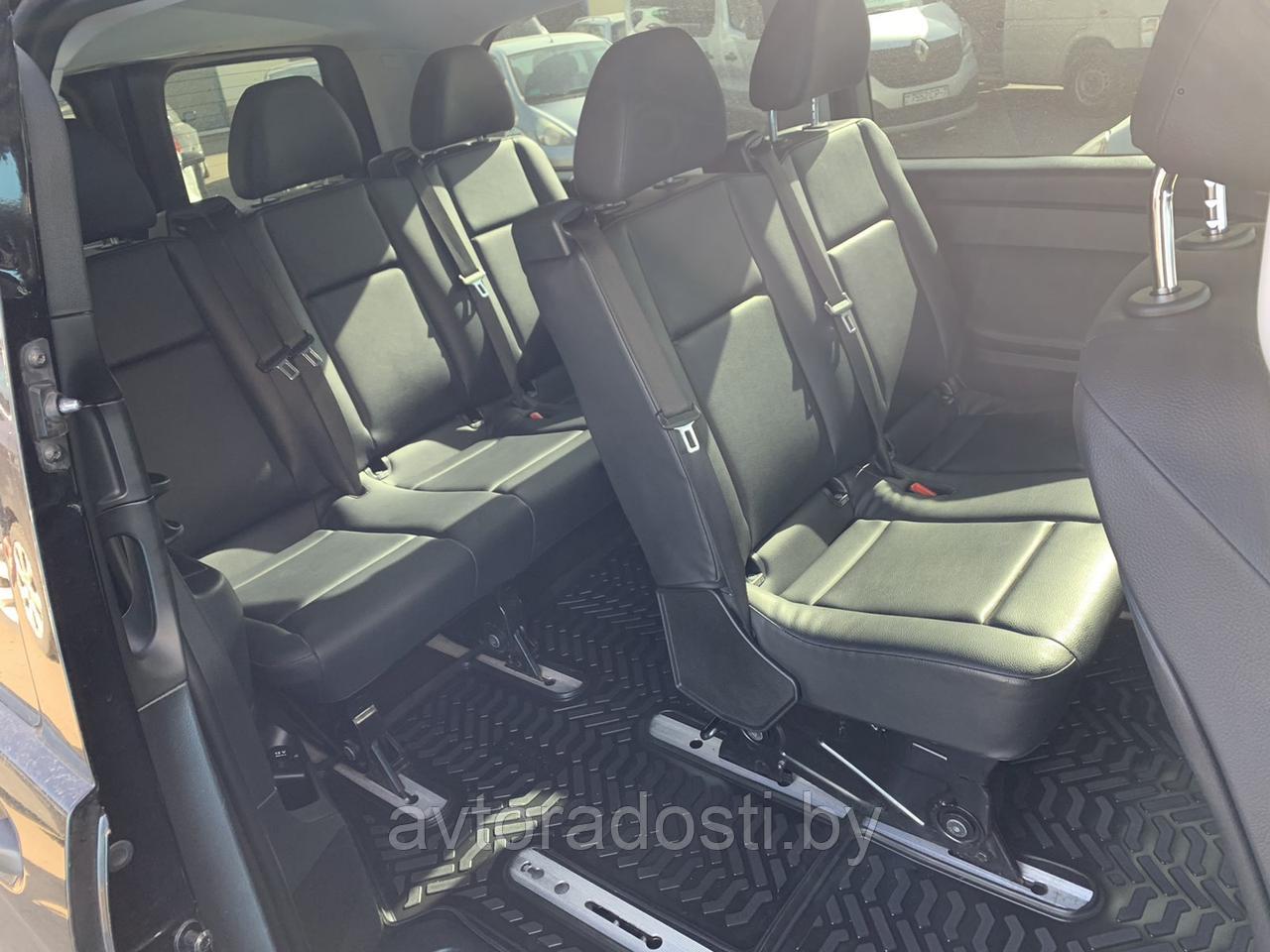 Коврики для Mercedes-Benz Vito W447 (2014-) / Metris (USA) 3 ряда / одна сдвижная дверь / Мерседес-Бенц Вито - фото 2 - id-p75782112