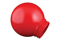 Рассеиватель РПА 85-150 шар-пластик (красный) TDM