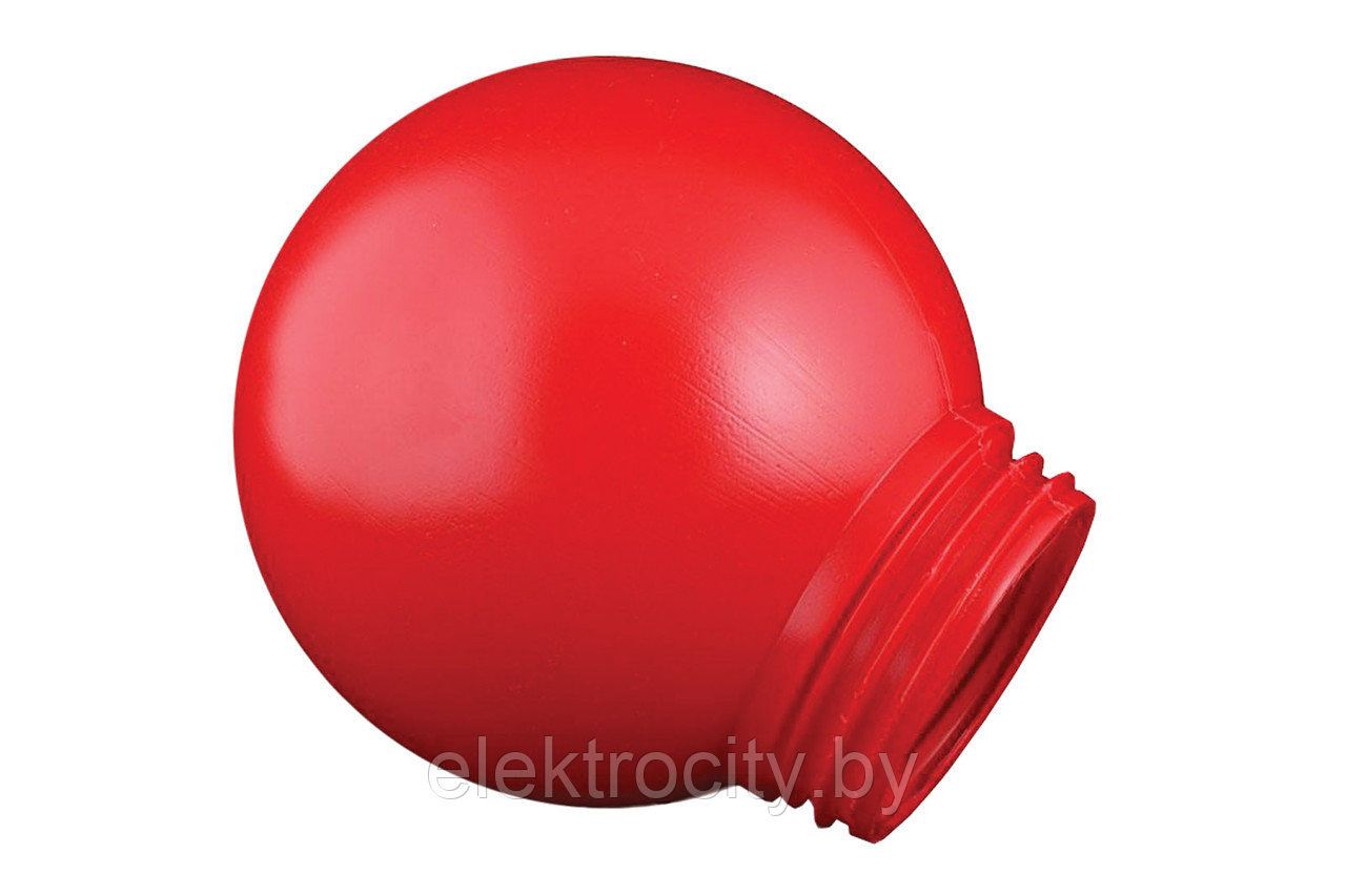 Рассеиватель РПА 85-150 шар-пластик (красный) TDM - фото 1 - id-p120307082