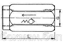 Обратный клапан для экструдера вторичной герметизации G1/4 - фото 4 - id-p2783153