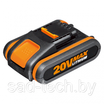 Аккумулятор WORX WA3551 20В 2,0 Ач - фото 1 - id-p120318685