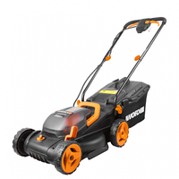 Газонокосилка аккумуляторная WORX WG779E.9, 40В, 34 см; без АКБ и ЗУ