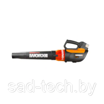Воздуходувка аккумуляторная WORX WG584E.9, 40В, бесщеточная, без АКБ и ЗУ, фото 2
