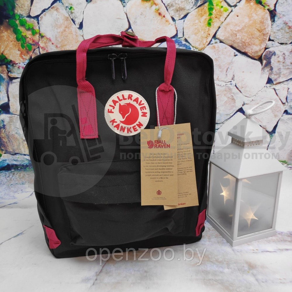 Классический рюкзак Fjallraven Kanken Светло-серый - фото 6 - id-p120328810