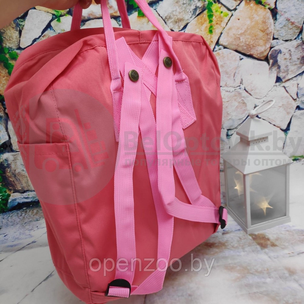 Классический рюкзак Fjallraven Kanken Коралловый (ярко розовый) - фото 9 - id-p120328818