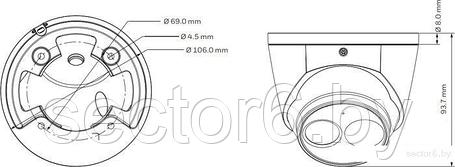 IP-камера Honeywell HEW4PRW3, фото 2