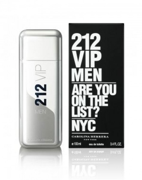 Мужская туалетная вода Carolina Herrera 212 VIP Men edt 100ml