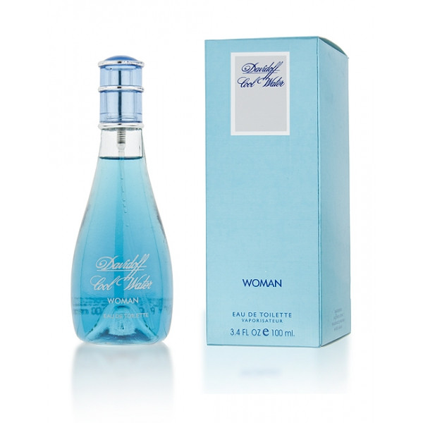 Женская туалетная вода Davidoff Cool Water Woman edt 100ml - фото 1 - id-p7518715