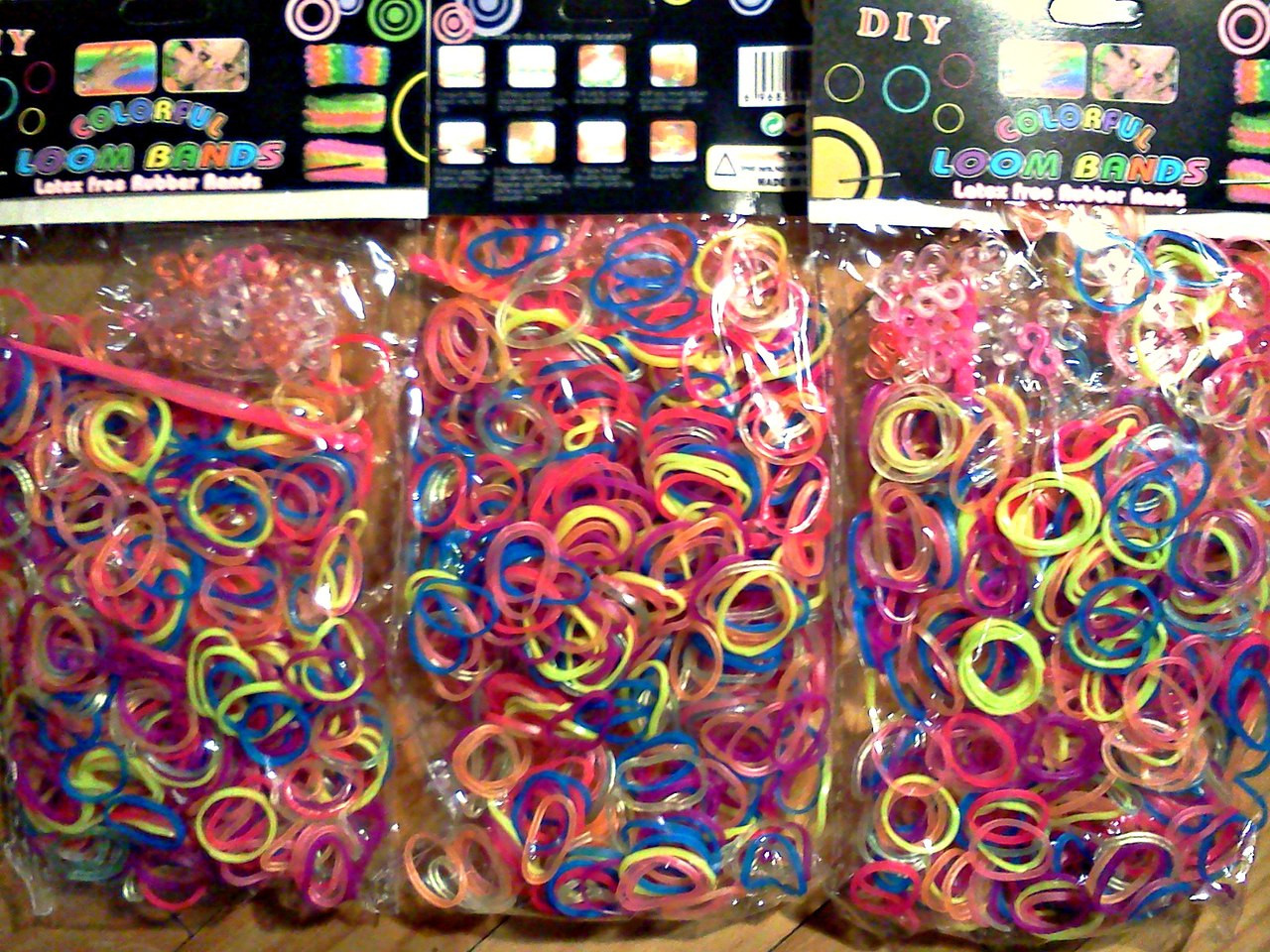 Резинки для плетения браслетов 600 шт+ цветные клипсы+крючок - фото 3 - id-p7521738