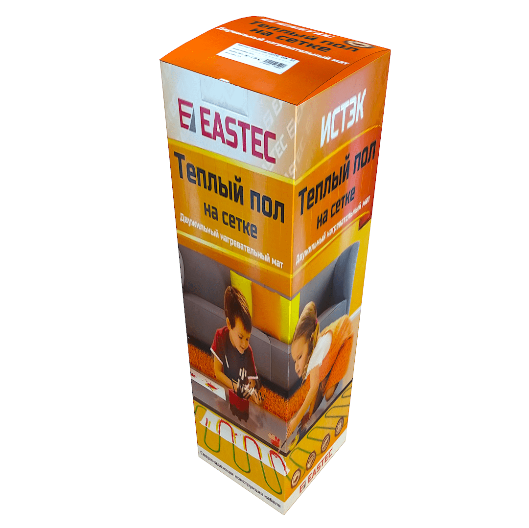 Комплект теплого пола на сетке EASTEC ECM-10,0, фото 1
