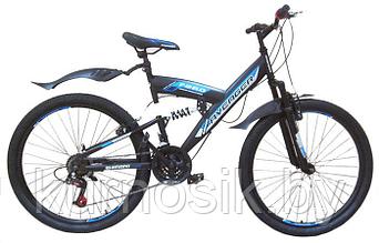 Велосипед Avenger F260 26" черно-синий