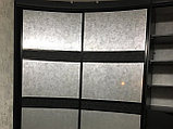 Шкаф радиальной формы вставки из Кожзам, фото 3
