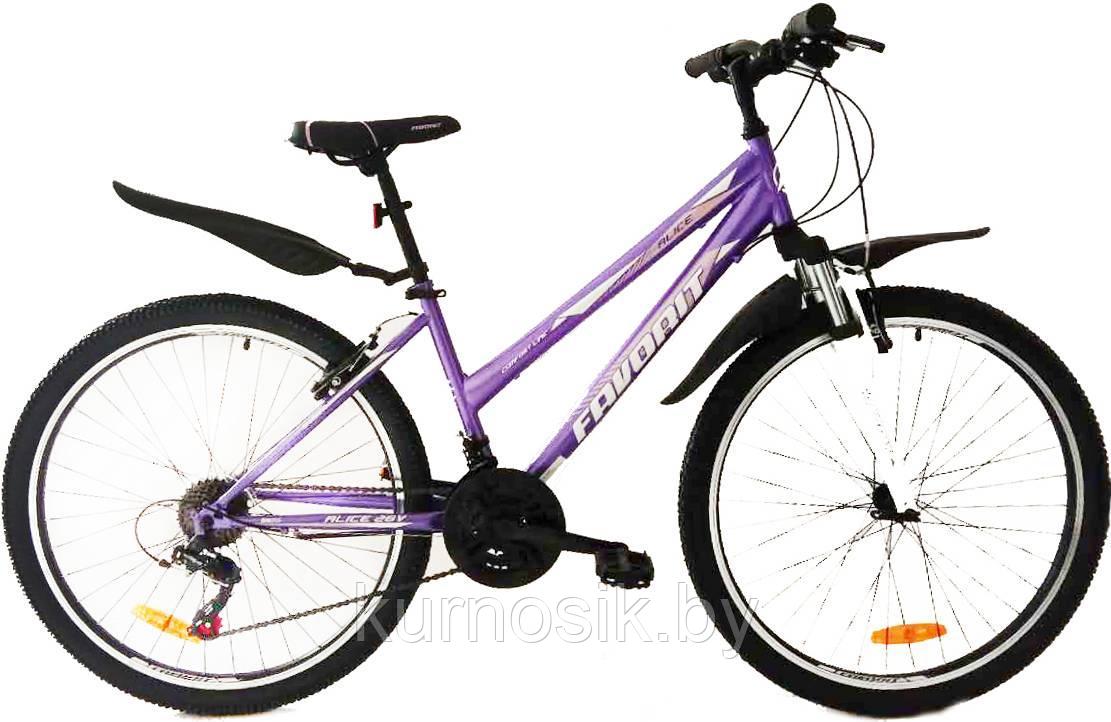Велосипед Favorit Alice 26" (ALICE 26) Фиолетовый - фото 1 - id-p96038141