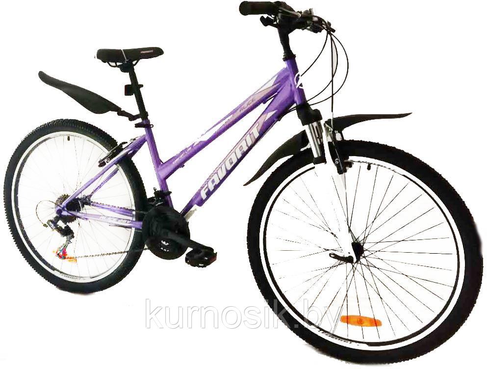 Велосипед Favorit Alice 26" (ALICE 26) Фиолетовый - фото 2 - id-p96038141
