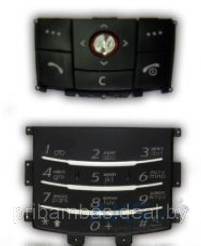 Клавиатура (кнопки) для Samsung D800 черный совместимый