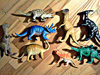 Детские игровые фигурки динозавров (в ассортим за 1 штуку)