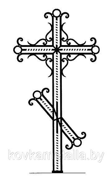 Крест на могилу "Память №9" - фото 1 - id-p120358573