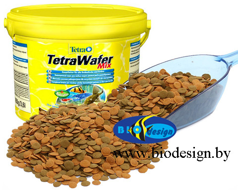 Корм для рыб TetraWaferMix таблетки (ведро) 3,6л - фото 2 - id-p4679376